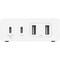 Belkin 108W USB-C CHARGER, GAN, 4-PORT, WHT, 2M CORD WCH010DQWH - alternate 5