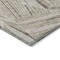 Homeroots 3' X 5' Beige Brown And Ivory Geometric Washable Indoor Outdoor Area Rug 594749 - alternate 8
