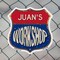 Signmission Juan's Workshop, 6 inch X 6 inch, Plastic Sign, 2PK SHI-P-2PACK-6-489-JUAN - alternate 6