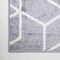 Jonathan Y Tumbling Blocks Modern Geometric Light Gray/White 2 ft. x 8 ft. Runner Rug SEU101G-28 - alternate 7