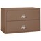 Fireking 2 Drawer, 1 Hr Fire & Impact Rated, 44" Wide Lateral Tan 2-4422-CTN - alternate 1