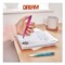 Bic Four-Color Smooth Multi-Color Ballpoint Pen, Retractable, Med 1mm, Black/Blue/Purple/Red Ink, 12PK MMSG11-AST - alternate 4