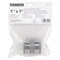 Prosource Coupling, 1 in x 1 in, PVC, Grey KJ-002 - alternate 3