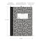 C-Line Products 7-1/2” x 9-3/4" Black Marble Wide Ruled Composition Notebook, 1/EA, 12EA/CT 22024-CT - alternate 6