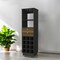 Homeroots 18in Black Bar Cabinet With Two Drawers 479251 - alternate 6