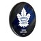 Holland Bar Stool Co Toronto Maple Leafs 13" Solid Wood Sign WSgnPBlkTorMpl - alternate 1