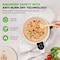 Nutrichef 1.6 QT Portable Electric Rice Cooker & Lunch Maker, White NC12BWHITE - alternate 4