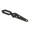 Prime-Line Door and Gate, Safety Hasp Hinge Latch with Fixed Staple 3 inch with Screws, Matte Black U 117098 - alternate 8