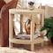 Bali & Pari Rocco Bohemian Woven Grasscloth End Table 255-14046-ZORO - alternate 6