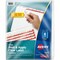 Avery Dennison Print-On Tab Index Divider, Pk8 11417 - alternate 1