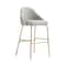 Manhattan Comfort Gracie Barstool in Stone and Gold - Set of 2 2-BS022-GST - alternate 8
