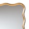 Baxton Studio Cassara Gold Scalloped Rectangular Accent Wall Mirror 264-14521-ZORO - alternate 5