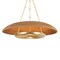 Hudson Valley Lighting Oaklyn 36 in. Pendant Vintage Gold Leaf 2336-VGL - alternate 1