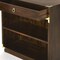 Homeroots 28" Dark Brown Wood Two Tier Bookcase with A Drawer 389565 - alternate 4