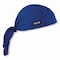 Ergodyne Chill-Its 6615 High-Performance Bandana Doo Rag with Terry Cloth Sweatband, One Size Fits Most, Blue 12481 - alternate 1