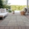 Homeroots 5' X 8' Beige Taupe And Brown Patchwork Washable Indoor Outdoor Area Rug 581570 - alternate 9