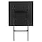 Elama Plastic Rattan Folding Square Table in Black ELM-F60TB - alternate 5