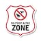 Signmission Dog Poop Shield Sign No Poop & Pee Zone, 12 Inch X 12 Inch, Plastic Sign SHI-P-12-375 - alternate 1