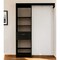 Homeroots 59" Black Manufactured Wood Closet System 535186 - alternate 4