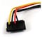 Startech.Com 4 Pin LP4 to Right Angle SATA Cable SATAPOWADAPR - alternate 2