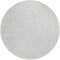 Homeroots 8' Silver And Gray Round Geometric Washable Indoor Outdoor Area Rug 595117 - alternate 8