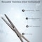 A2Z Scilab Hemostat Kelly 5.5 Inch Straight Half Serrated Jaws A2Z-ZR1098 - alternate 9