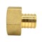 Thrifco Plumbing 1" x 1" FPT Brass Adapter F1807 x FPT Lead Free - (PEX B) 7910079 - alternate 6