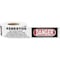 Ironwear 3in x 1000' Barricade Tape, Danger Asbestos, 2.5 Mil Thick, White 1105-01 - alternate 3