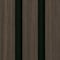 Ackland Sample SereniSlats Deep Truffle Dark Brown Acoustic Wall Panel, 3D Fluted Wood Slat Sound AKM-W-SEDETR24X48SL-SM - alternate 7