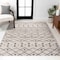 Jonathan Y Aksil Moroccan Beni Souk Cream/Gray 3 ft. x 5 ft. Area Rug MOH208B-3 - alternate 1