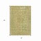 Homeroots 8' X 10' Fern Green And Sage Medallion Washable Indoor Outdoor Area Rug 616067 - alternate 7