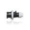 Leviton Pin & Sleeve Plug, 20 A, 347/600V AC, Three Phase, 4 Pole, IEC Grounding, Black, NEMA 3R, 4X, 6P, 12 520P5WLEV - alternate 1