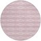 Homeroots 8' Pink Ivory And Gray Round Geometric Washable Indoor Outdoor Area Rug 599648 - alternate 8