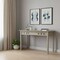 Homeroots 54" Gray Solid Wood Computer Desk 640683 - alternate 5
