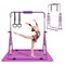 Vevor Gymnastic Bars for Kids Folding Training Kip Bar for Home 140 lbs Pink QT1892A - alternate 1