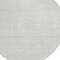 Homeroots 8' Silver And Gray Round Geometric Washable Indoor Outdoor Area Rug 594505 - alternate 8