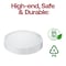 Smarty Had A Party 12 in Clear Round Plastic Trays, 25PK 9922CL-CASE - alternate 5