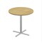 Correll Round Cafe Table, 42 in W, 42 in L, 42 in H, Particleboard Top, Fusion Maple SXB42R-16-98-16 - alternate 1