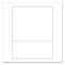 Printworks Professional Perforated Paper, 92 Bright, Perforated 3.67 from Bottom, 24 lb Bond Weight, 8.5 x 11, White, 2500PK 04126 - alternate 5