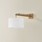 Troy Lighting Mailo 12in wide 1 Light Wall Sconce in Patina Brass B5612-PBR - alternate 8
