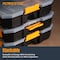 Powertec Stackable Tool Box Organizer with Removable Dividers - 17 Compartments, Interlocking - 2PK 72118-P2 - alternate 7