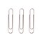Deli Paper Clips No.4, Silver, Nickel-Plated, Large Capacity, 100PK E39713 - alternate 4