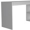 Homeroots 60" White L Shape Computer Desk 477842 - alternate 5