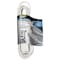 Powerzone SPT-2 Extension Cord, 16 AWG, Indoor, 16/2, 3 Outlets, White, 9 ft OR660609 - alternate 1