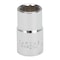 Vulcan Drive Socket, 9/16 in Socket, 1/2 in Drive, 12-Point, Chrome Vanadium Steel, Chrome, MT6515738 MT6515738 - alternate 3