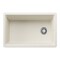 Blanco Inteos SILGRANIT 30in Single Bowl Reversible Undermount Workstation Kitchen Sink - Soft White 443310 - alternate 5