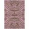 Homeroots 10' X 14' Brown And Pink Animal Print Washable Indoor Outdoor Area Rug 600671 - alternate 9