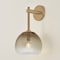Troy Lighting August 7.75in wide 1 Light Wall Sconce in Patina Brass B3715-PBR - alternate 8