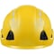 Ironwear Raptor 3976 Type II Class C Vented Safety Helmet Yellow 3976-Y - alternate 1