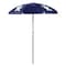 Picnic Time Family Of Brands NCAA Kentucky Wildcats Outdoor Canopy Sunshade Beach Umbrella 5.5' 822-00-138-264-0 - alternate 1